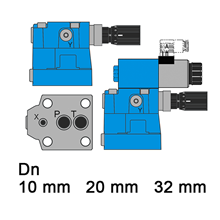 Клапаны предохранительные стыковые с электроуправлением и без Ду 10,20,32 мм
