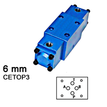 Распределители с гидравлическим управлением Ду 6 мм 