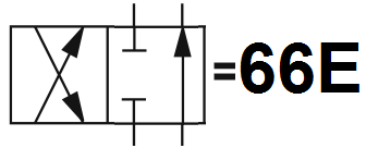 Гидрораспределитель Aron (Арон) AD3E66E, условный проход 6 мм., электромагнитный, золотниковый, дискретный, двухмагнитный